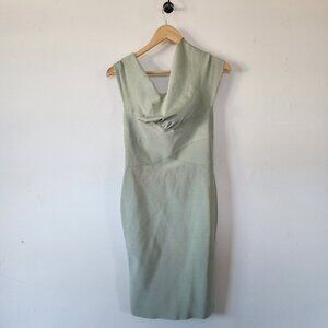 House Of Cb London Green Dress Large